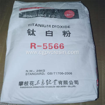 Sulfate Process Dongfang Brand R5566 Titanium Dioxide Rutile